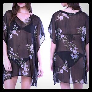 O'NEILL Swim Cover Up Bali Printed-XS NWOT